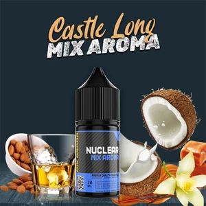 Nuclear Kimya Mix Aroma Castle Long Kavrulmuş Badem Bourbon Gıda Aroması10 ml