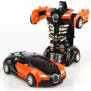 Transformers Oyuncak Araba Bumblebee Robota Dönüşebilen Turuncu