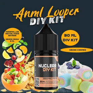 Nuclear Kimya Anml Looper 30 60 100 ml Dıy Meyveli Mısır Gevreği Marsmallow Aroması 6 ml