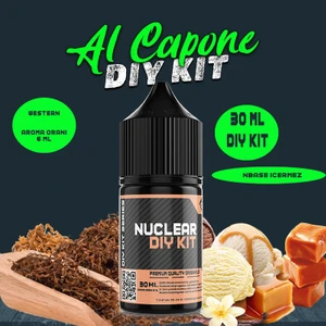 Nuclear Kimya Capone 30 60 100 ml Dıy Kit  Gıda Aroması 6 ml (Aroma Içerir )