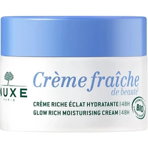 Creme Fraiche Glow Rich Moisturizing Cream 48H - Nemlendirici Organik Yoğun Bakım Kremi - 50 ml