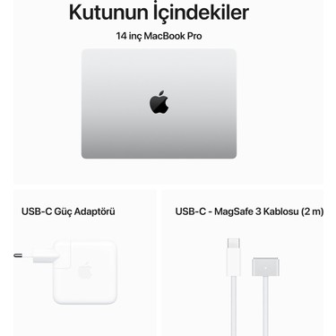 Apple MacBook Pro M3 8GB 1TB SSD macOS 14 Taşınabilir Fiyatı
