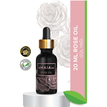 Maia Mc Gül Yağı 20 ml Kolay Emilim ve Muhteşem Koku ile Fiyatı