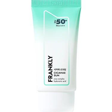 Frankly Centella Asiatica İçeren Nemlendirici Cıcahae Güneş Kremi SPF50+ Tüm Cilt Tipleri