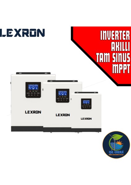 Akıllı Tam Sinus Mppt Inverter - 5000 Watt 48 Volt - 5000W 48V