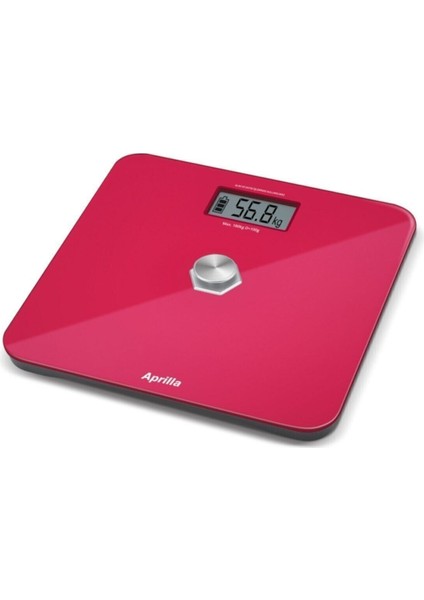 Abs 1070 Beyaz,kırmızı Banyo Tartısı