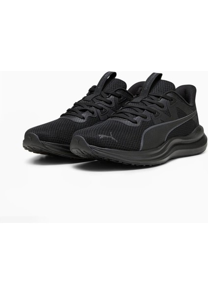 378768 02 Reflect Lıte Puma Black-Puma Black-Cool Dark Gray Yetişkin Erkek Koşu Ayakkabısı