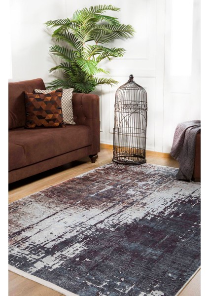 Tambov Bej Modern Polyester Dijital Baskı Halı