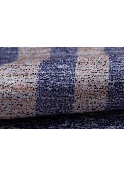 Pskov Mor Çerçeveli Polyester Dijital Baskı Halı