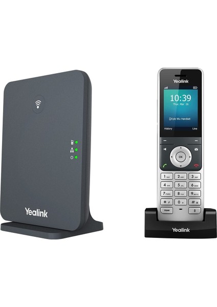 Yealink W76P(W70B Baz ve W56H Dect El Terminali)