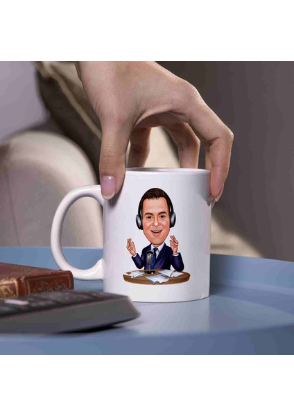 Spiker Erkeklere Özel Karikatürlü Kupa Bardak