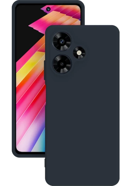 Infinix Hot 30 Kılıf Kamera Korumalı Silikon Rubber Arka Kapak