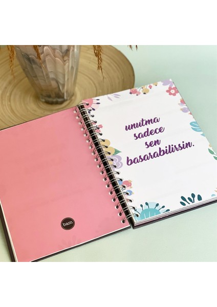 Bu Hayat Sana Güzel Konuşan Ajanda Planlayıcı Defter Akademik Ajanda