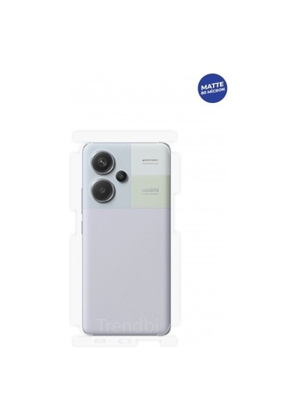 Xiaomi Redmi Note 13 Pro Plus Mat Arka ve Yan Koruyucu Tpu Film