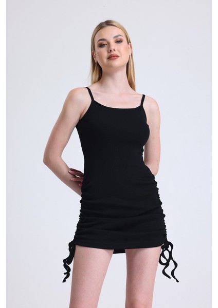 Life Yanları Büzgü Detaylı Uzunluğu Ayarlanabilir Ip Askılı Kaşko indirimleri