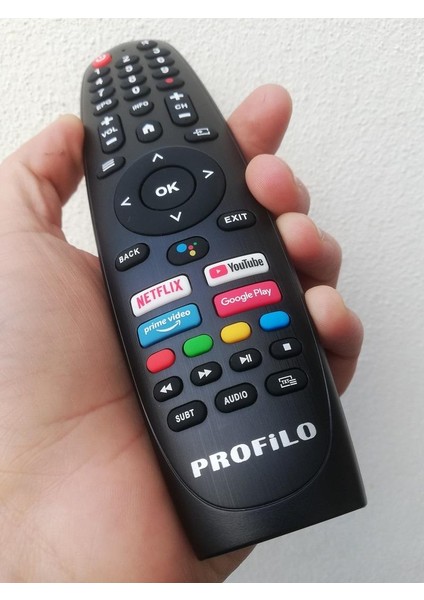 Profilo 65PA525EG Android Smart Tv Kumanda-No Mic.