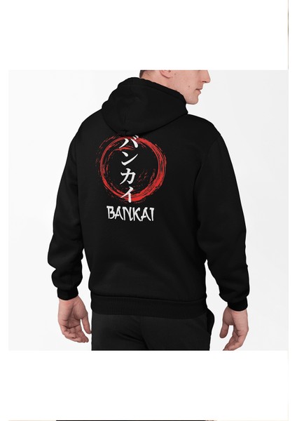 Bleach Bankai Ön-Arka Baskılı Kapşonlu Sweatshirt fiyatları