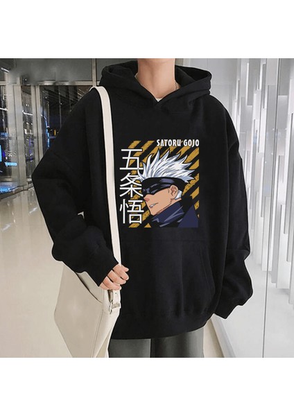 Anime Satoru Gojo Kapşonlu Sweatshirt fiyatları