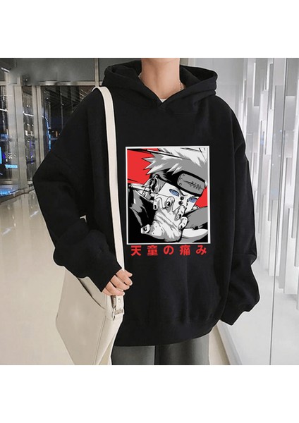Anime Pain Kapşonlu Sweatshirt fiyatları