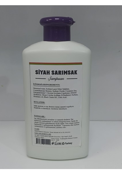 Siyah Sarımsak Şampuanı fiyatları