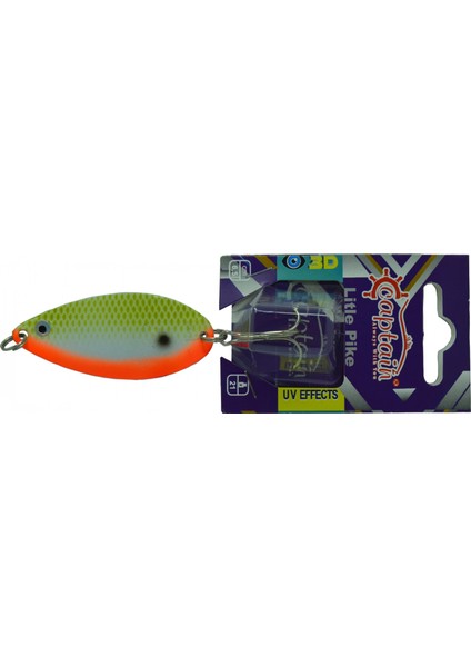 6165 Turna Kaşığı 21 gr Little Pike 6.5 cm - Aquaav Turna Spin At Çek Metal Olta Kaşığı fiyatları