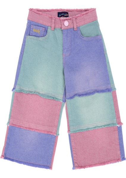 U.S. Polo Assn. Kız Çocuk Pembe Jean 50263904-Vr041