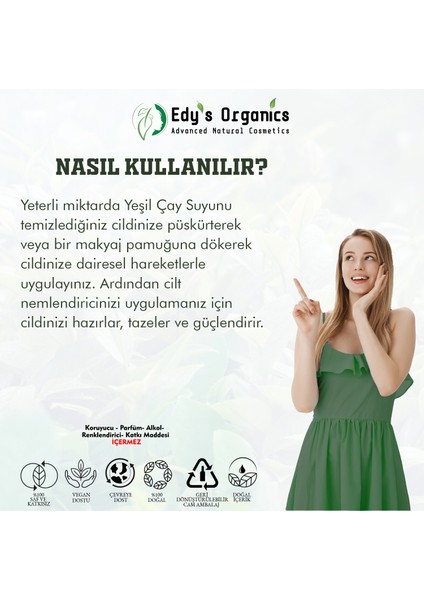 - Yeşil Çay SUYU(100 Ml)