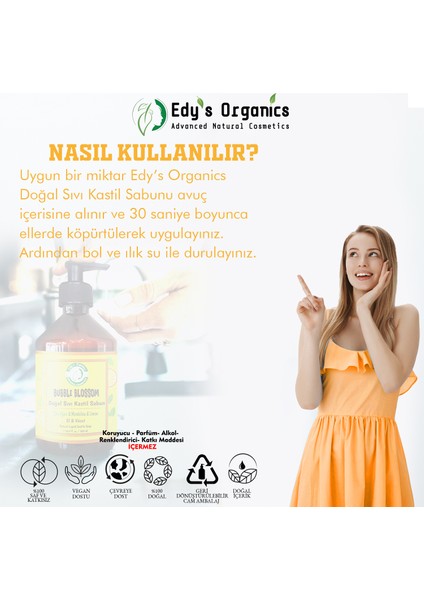 Doğal Kastil Sıvı Sabun