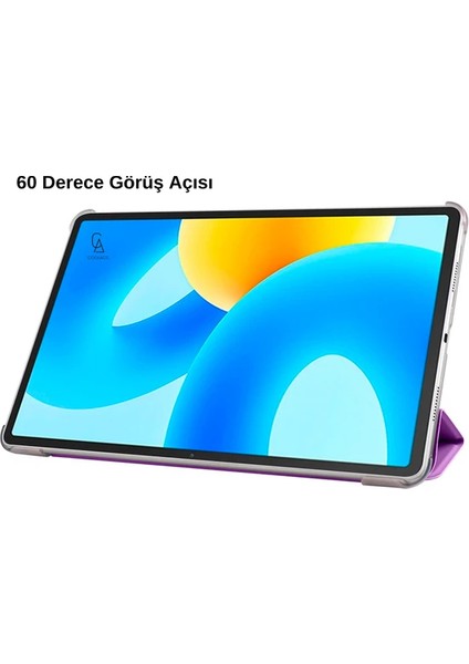Xiaomi Mi Pad 6 11 Inç ile Uyumlu Tablet Kılıf Smart Özellikli Uyku Modlu Kapaklı Tablet Kılıfı