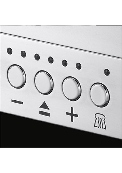 23380-56 Elegance Cam Ekmek Kızartma Makinesi, 2200 W, 2 Dilim, Paslanmaz Çelik, Gümüş modelleri