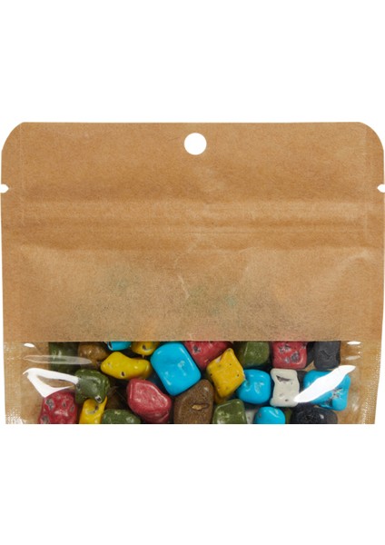 11x18,5x3,5 Cm-200 Adet Kraft Geniş Pencereli Doypack fırsatları