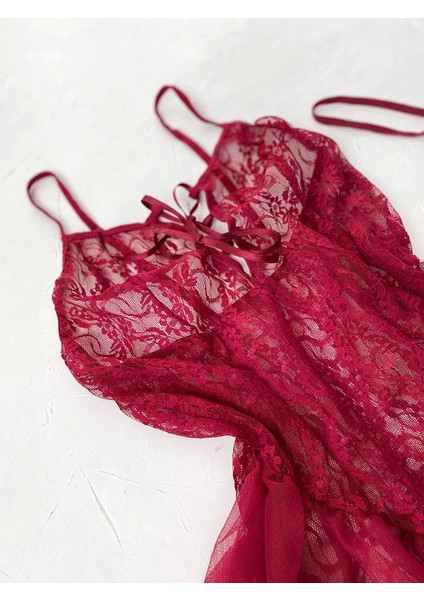 Bacak Aparatlı Babydoll
