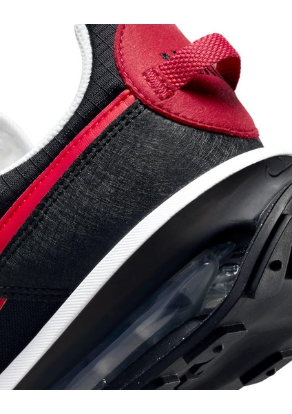 Air Max Pre Day Black Red Unisex Sneaker Günlük Spor Ayakkabı Siyah Kırmız Beyaz modelleri