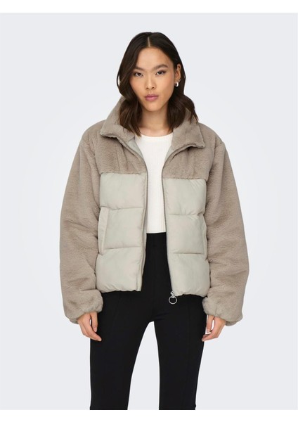 15292945 Onlwanja Fur Puffer Mıx Jacket cc Otw fiyatları