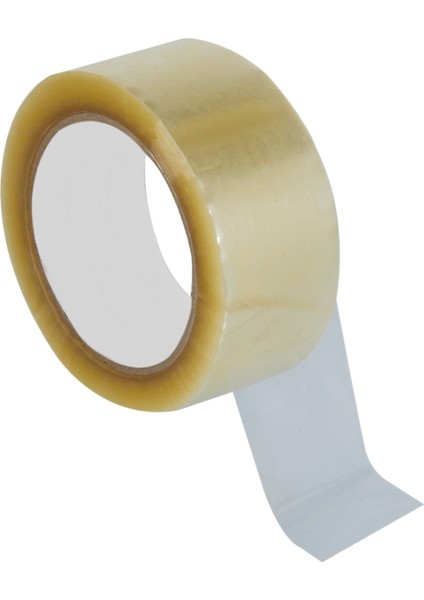 12-Adet Şeffaf Koli Bandı (45 mm x 100 m)