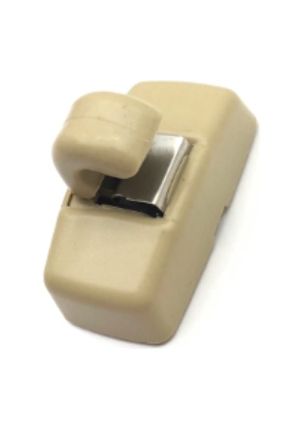 Seat Altea 04-08 Güneşlik Tutucu Klipsi Kanca Bej Krem 3B0857561B