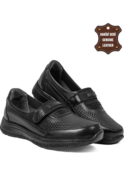 9405 Kadın Deri Casual Ayakkabı Siyah modelleri