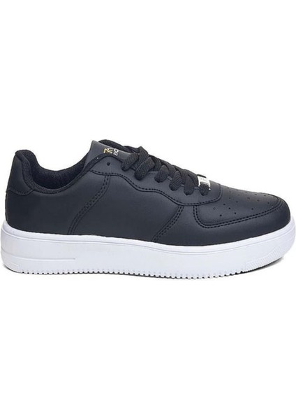 009 Gr (36-40) Siyah-Beyaz Sneaker Ayakkabı