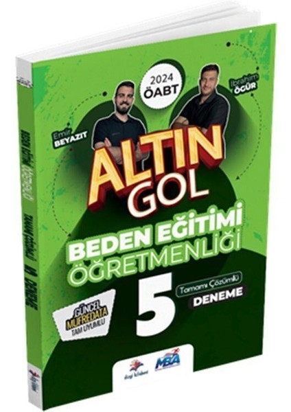 2024 ÖABT Beden Eğitimi Öğretmenliği Altın Gol 5 Deneme