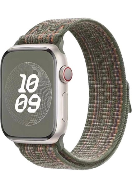 Apple Watch 42/44/45/46/49mm Kordon 2023 Point Hasır Kordon Strap Kayış 2/3/4/5/6/se/7/8/9/10/ultra