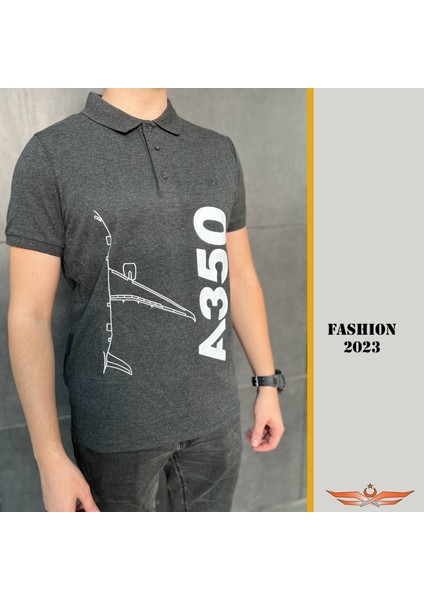 CREWTURK T-Shirt A 350 ( ANTRASIT )