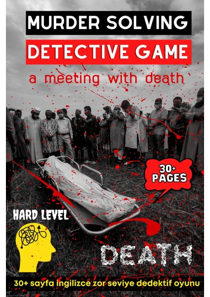 Detective Games - Who Is The Killer? - Murder Solving - Case File - Ingilizce Zor Dedektif Oyunu