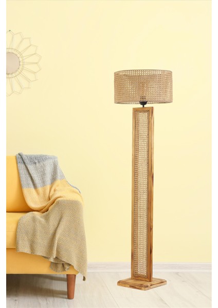Ribon Silindir Rattan Lambader