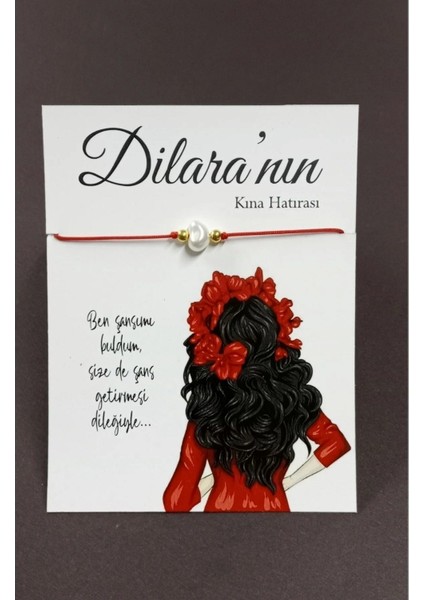 20 Adet Kişiye Özel Isimli Şans Bilekliği Söz, Bride, Kına Hediyesi - Nikah Hatırası