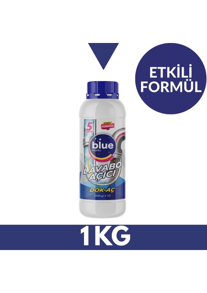 Tıkanıklık Giderici - Wc ve Lavabo Açıcı 1kg
