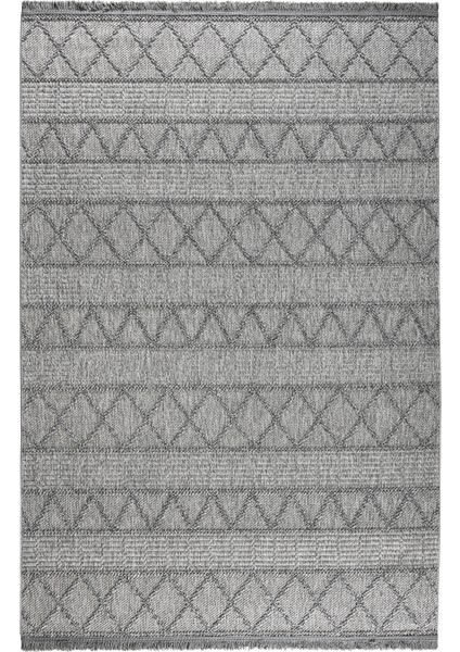 Olivia Gri %100 Polyester Bukleli Dokuma Makine Halısı Oturma Odası Salon Mutfak Halısı 200 x 290 fiyatları