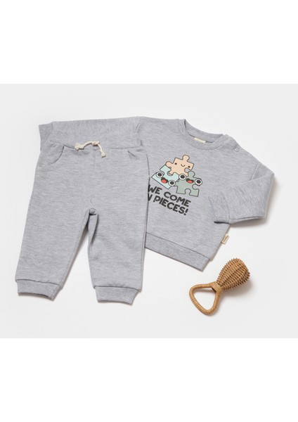 Babycosy Organik Sweatshirt & Pantolon Takımı