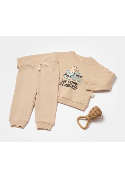 Babycosy Organik Sweatshirt & Pantolon Takımı