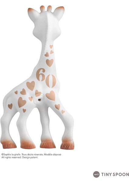 Sophie La Girafe Sophie By Me Limited Edition Dişlik (Krem, 17 Cm)