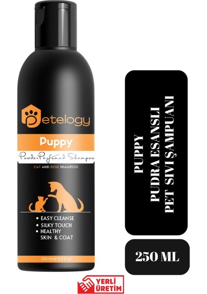 Puppy Pudra Parfümlü Pet Şampuanı 250 ml